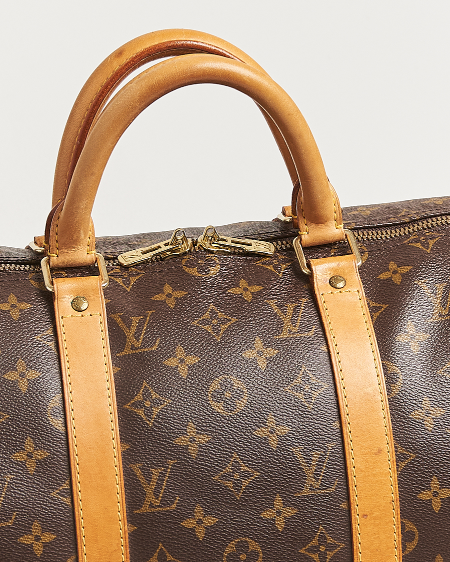 Herren | Pre-Owned & Vintage Bags | Louis Vuitton Pre-Owned | Keepall Bandoulière 50 Monogram