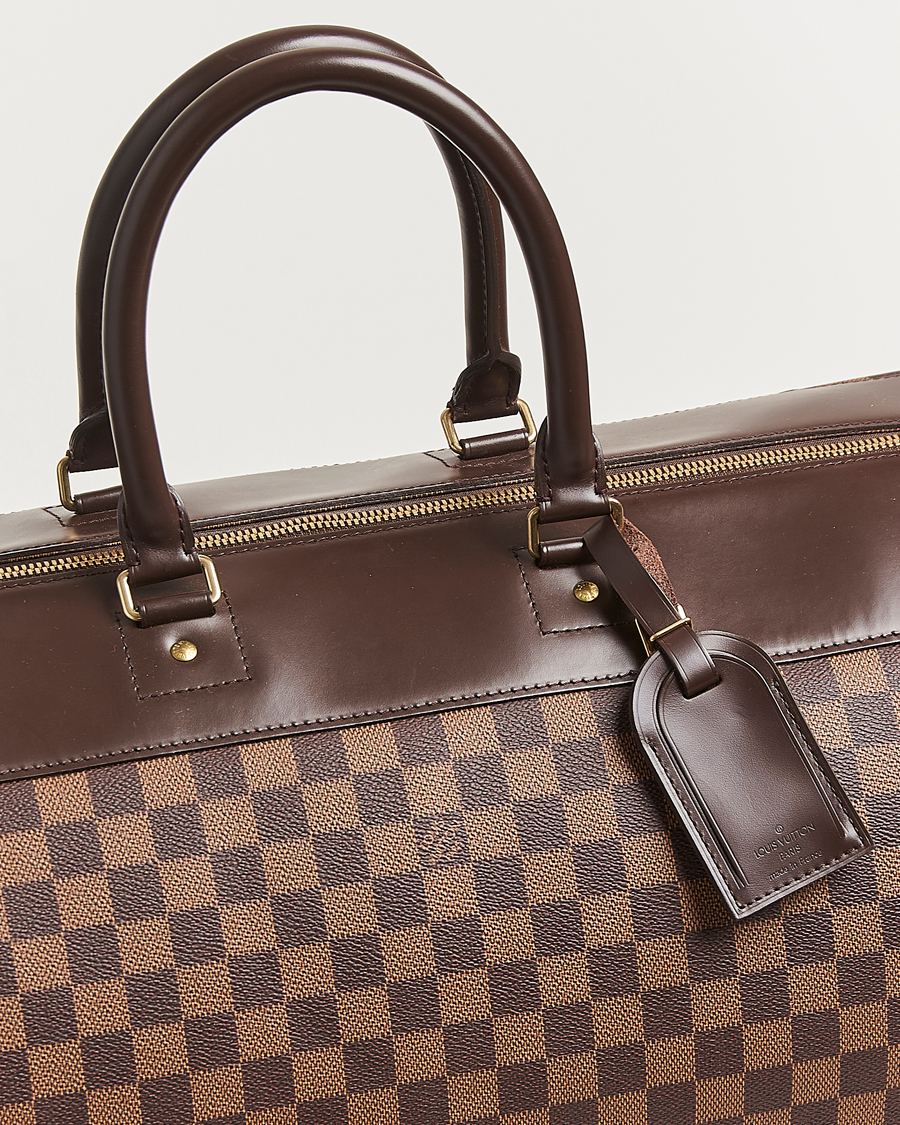 Herren | Louis Vuitton Pre-Owned Greenwich GM Travel Bag Damier Ebene | Louis Vuitton Pre-Owned | Greenwich GM Travel Bag Damier Ebene