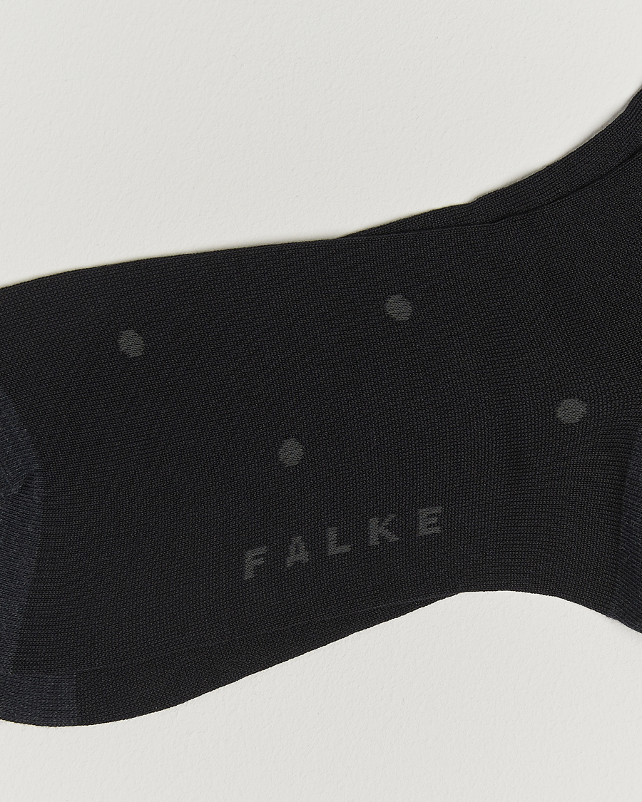 Herren | Unterwäsche | Falke | Cotton Dot Sock Anthracite Melange