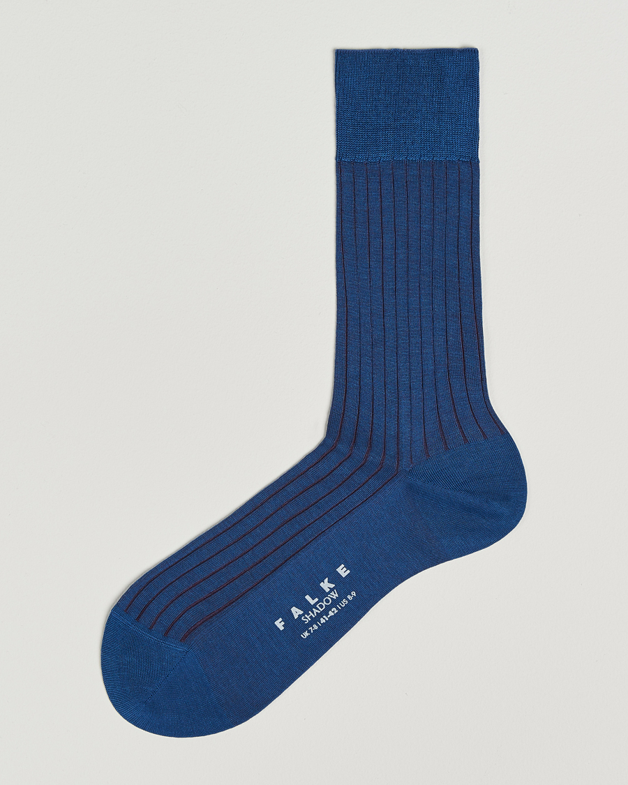 Herren | Unterwäsche | Falke | Shadow Stripe Sock Sapphire