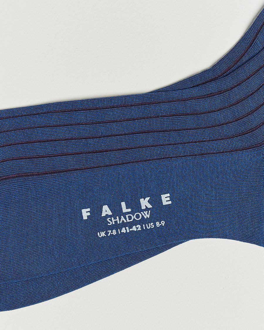 Herren | Unterwäsche | Falke | Shadow Stripe Sock Sapphire