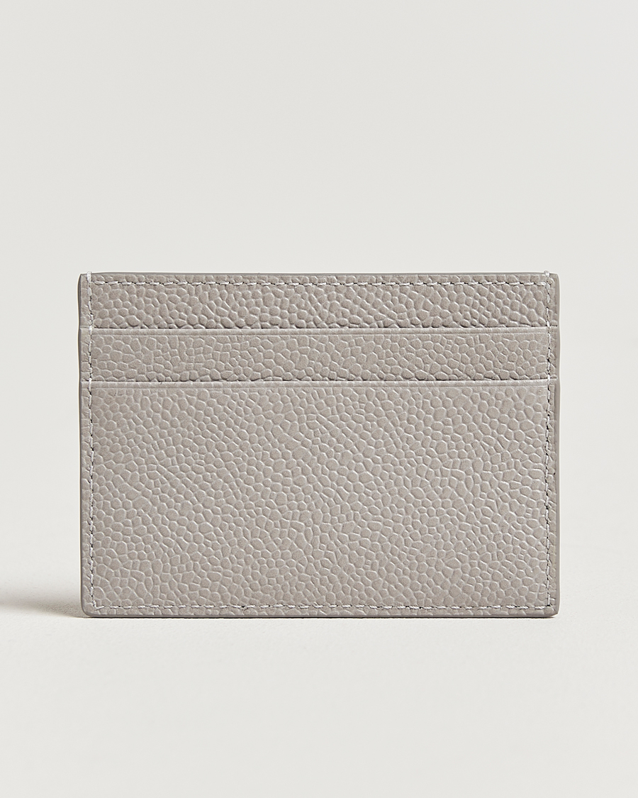Herren | Geldbörsen | Thom Browne | Double Sided Card Holder Light Grey