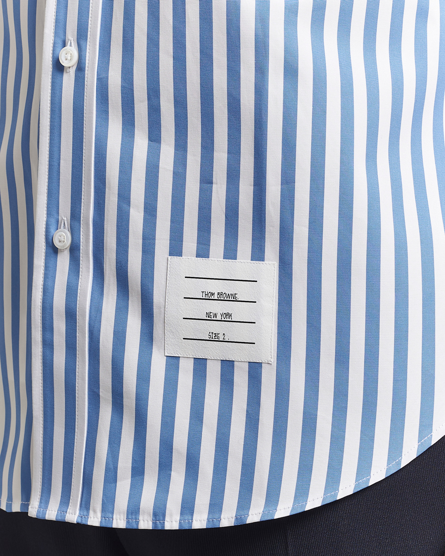 Herren | Hemden | Thom Browne | Short Sleeve Button Down Shirt Medium Blue