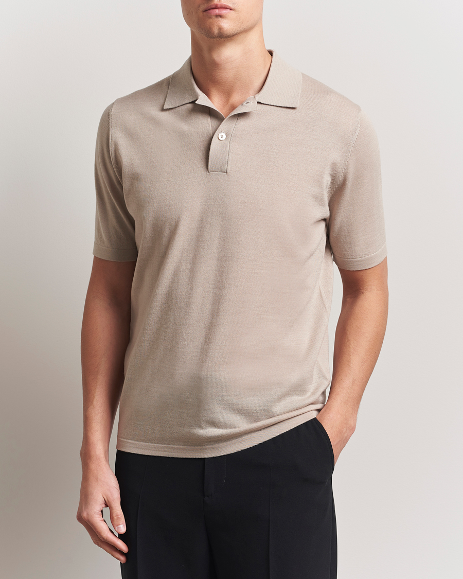 Herren | Poloshirts | Samsøe Samsøe | Sarown Knitted Polo Pure Cashmere