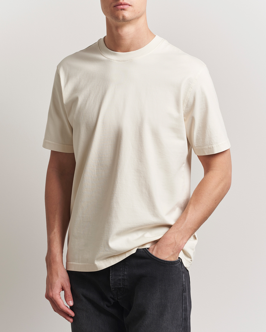 Herren | T-Shirts | NN07 | Abel Crew Neck T-Shirt Ivory