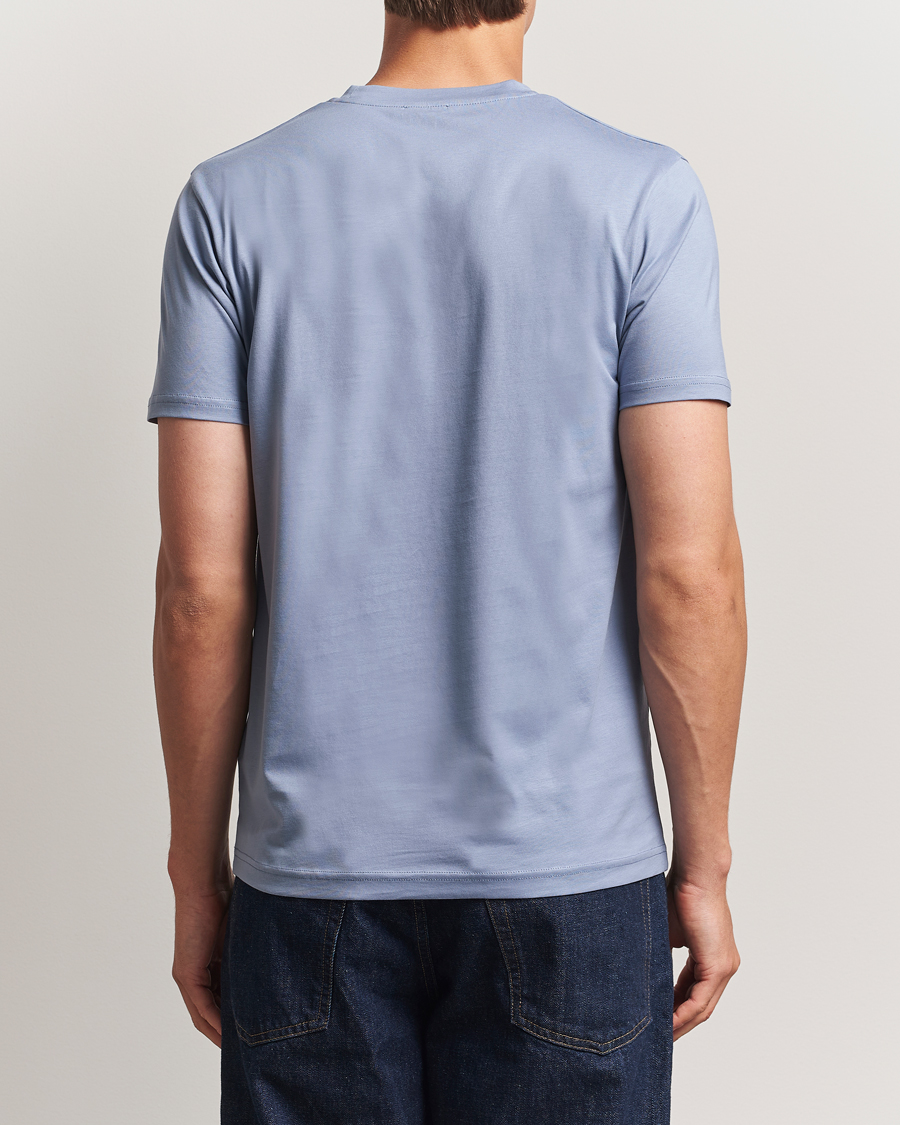Herren | T-Shirts | Sunspel | Riviera Midweight T-Shirt Vintage Blue