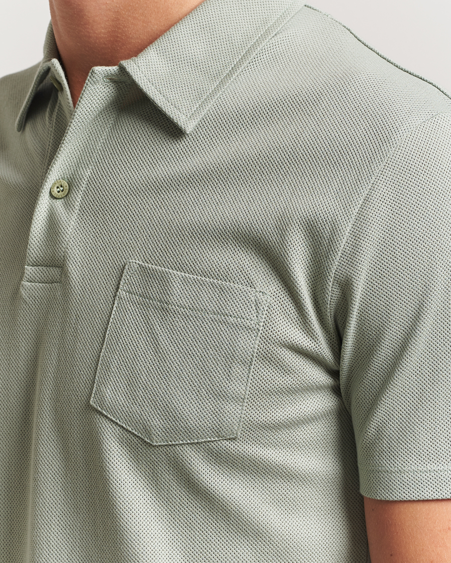 Herren | Poloshirts | Sunspel | Riviera Polo Shirt Pastel Green