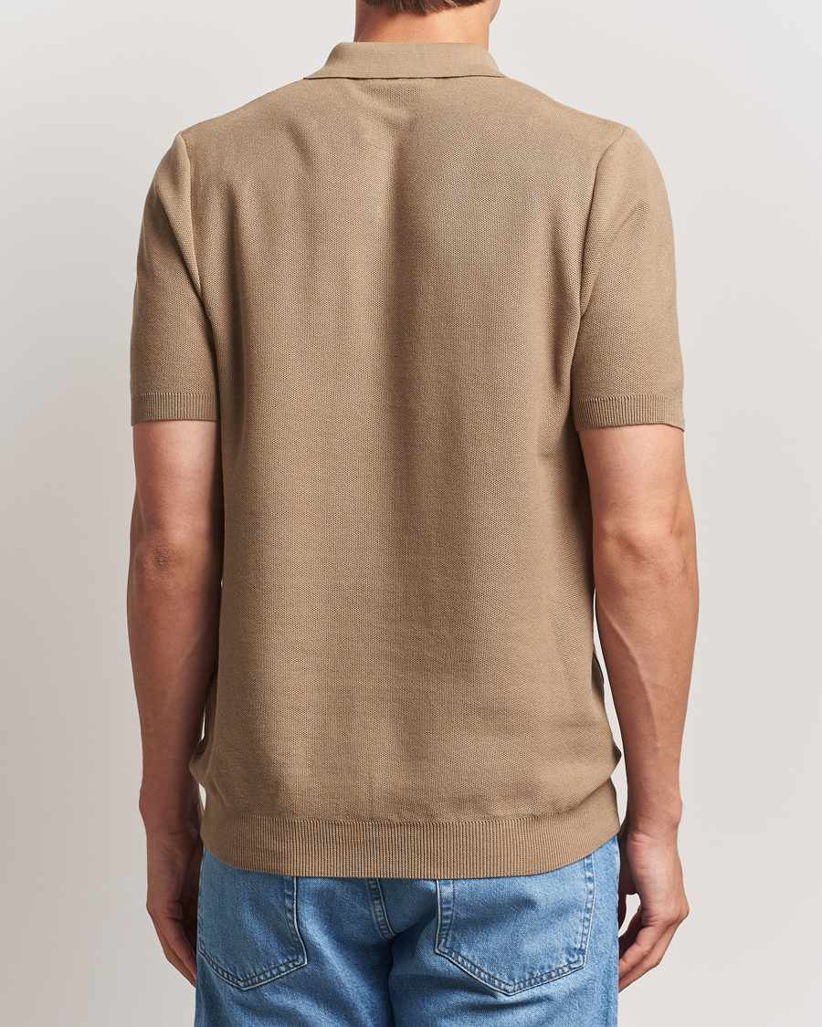 Herren | Poloshirts | Sunspel | Fine Texture Polo Dune