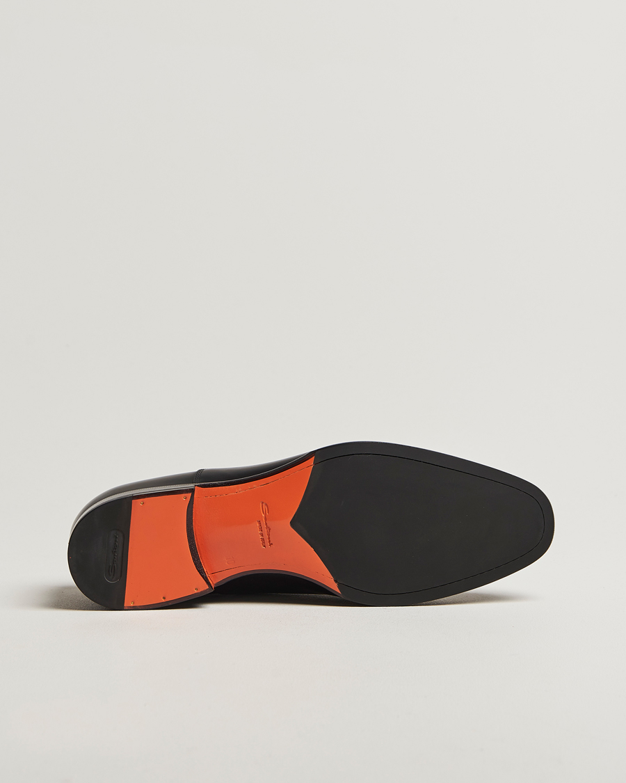 Herren | Oxford | Santoni | Adrian Oxford Black Calf