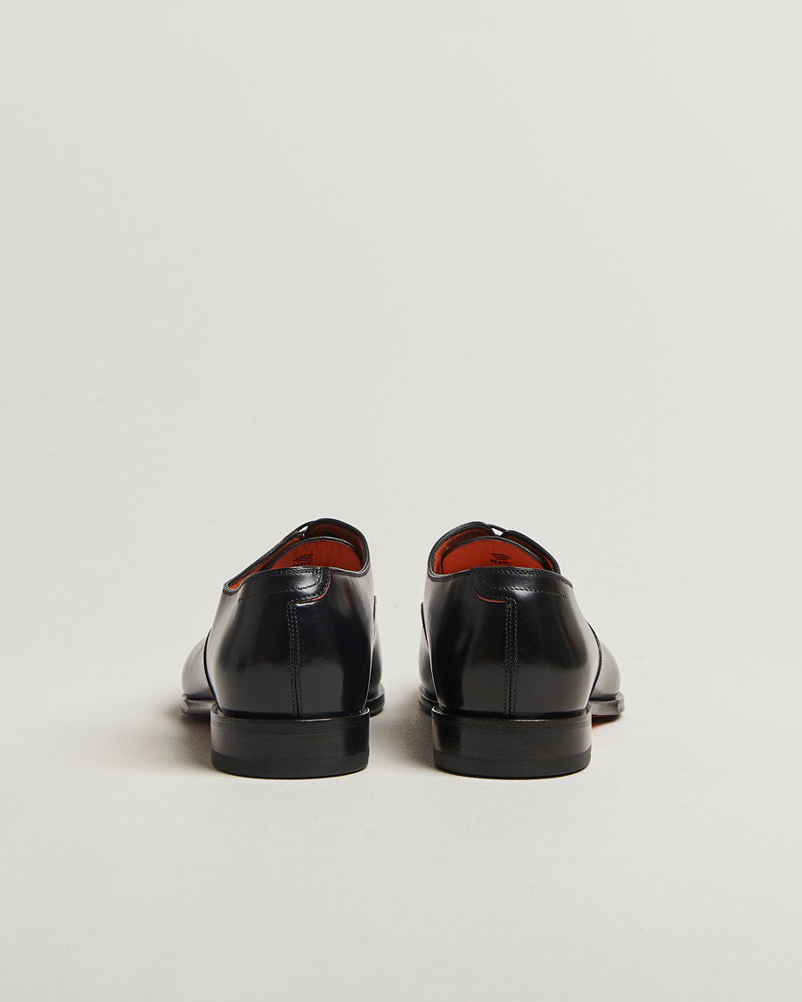 Herren | Oxford | Santoni | Adrian Oxford Black Calf