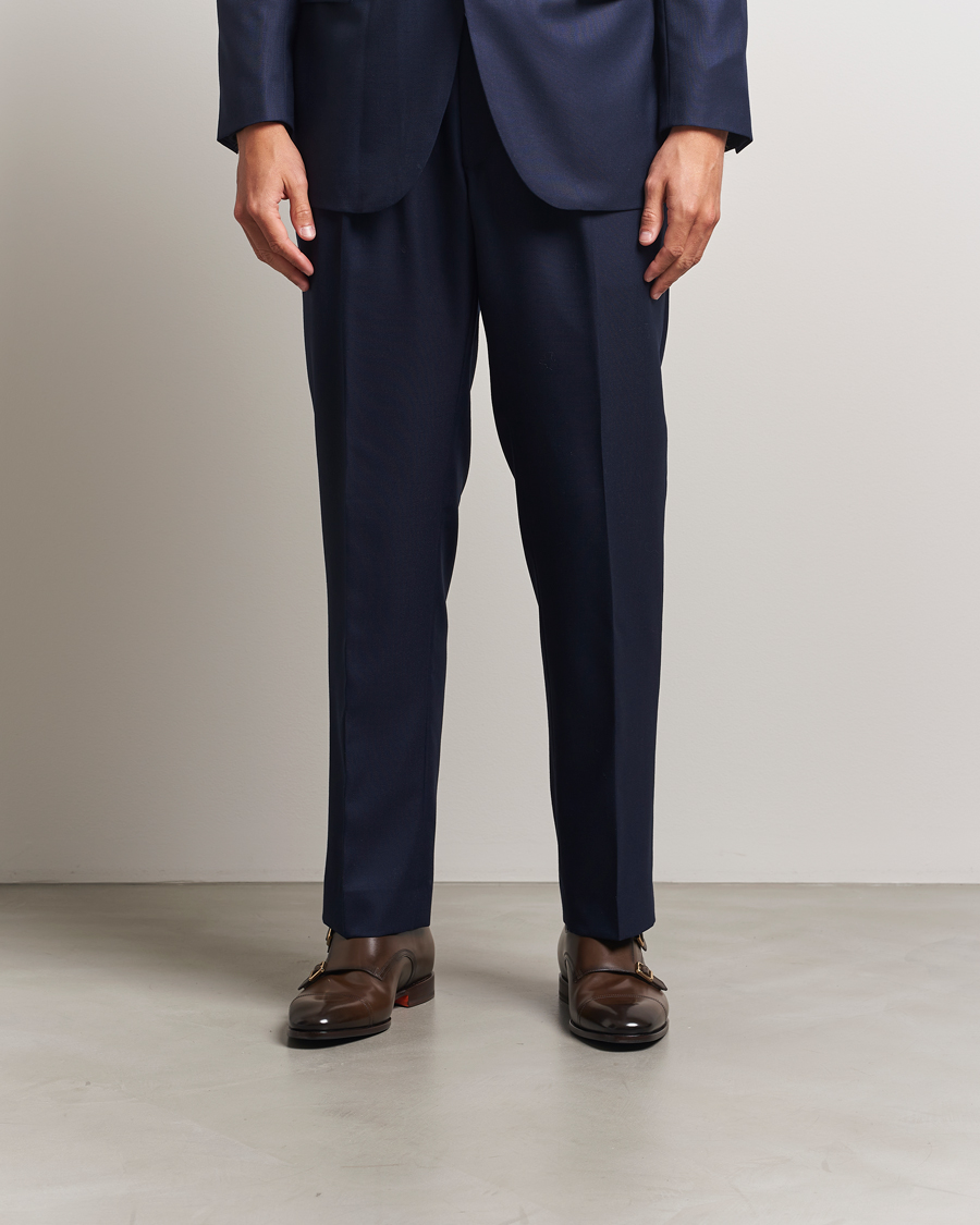 Herren | Monkstrap | Santoni | Adrian Double Monk Dark Brown Calf