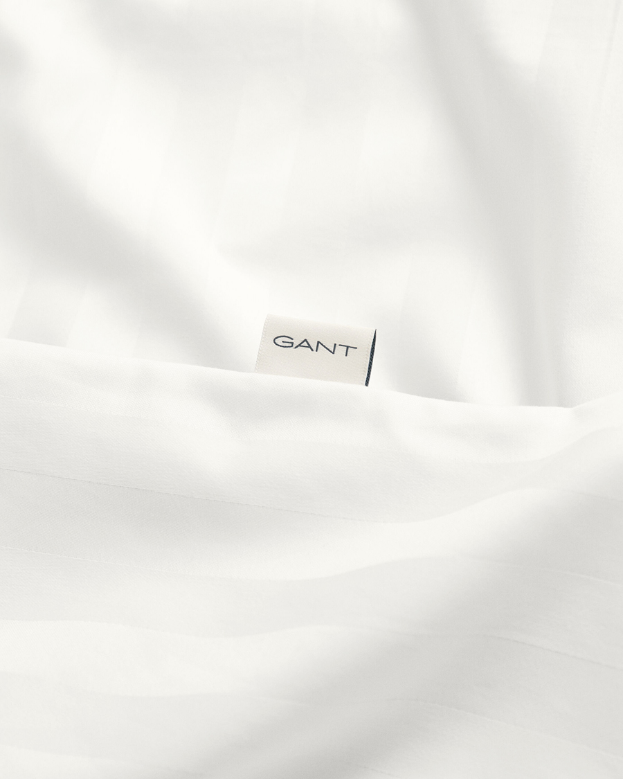 Herren | Für das Zuhause | GANT | Sateen Striped Duvet White
