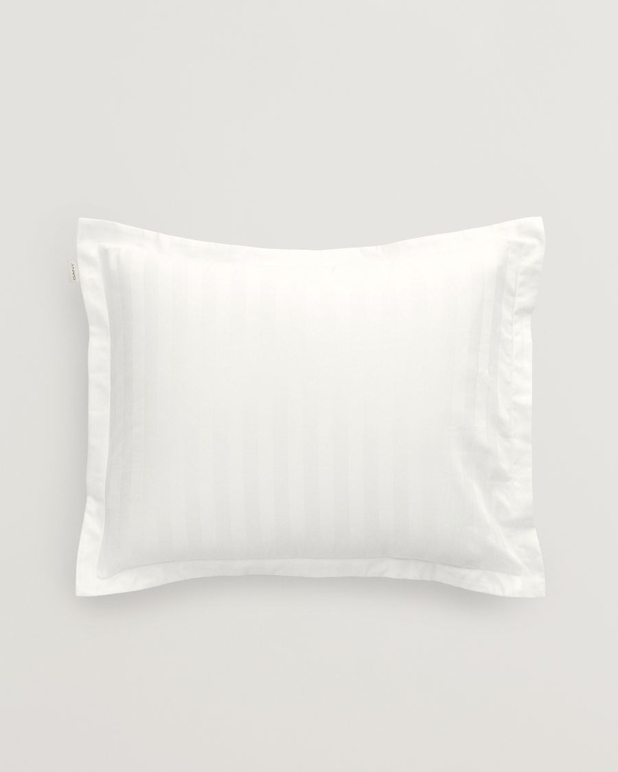 Herren | Für das Zuhause | GANT | Sateen Striped Pillowcase White