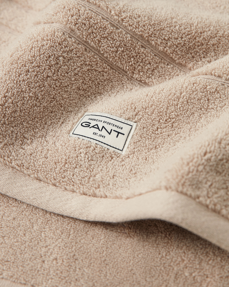 Herren | Textilien | GANT | 4-Pack Premium Towel Silver Sand