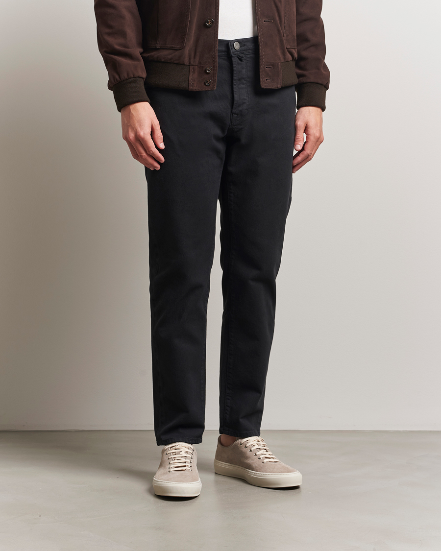 Herren | Hosen | Incotex | 5-Pocket Cotton Stretch Pants Black
