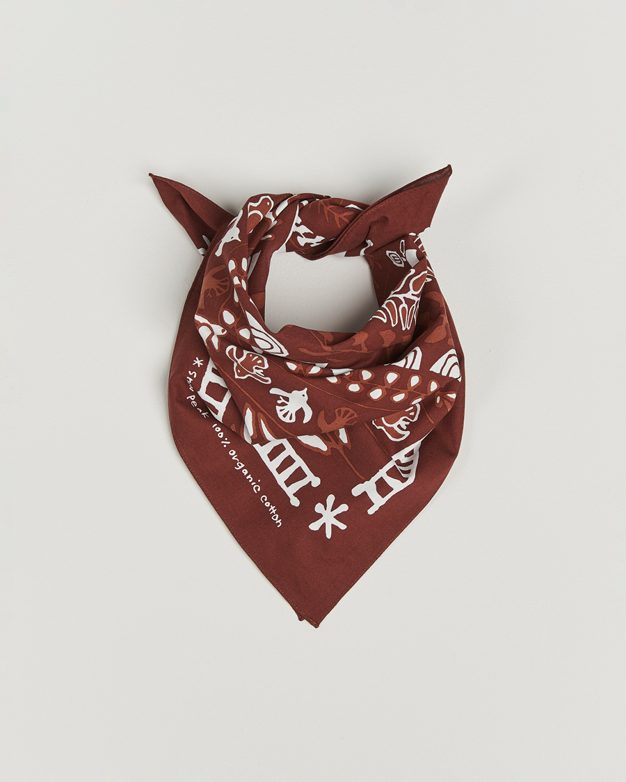 Herren | Tücher | Snow Peak | OG Cotton Nordic Bandana Bordeaux