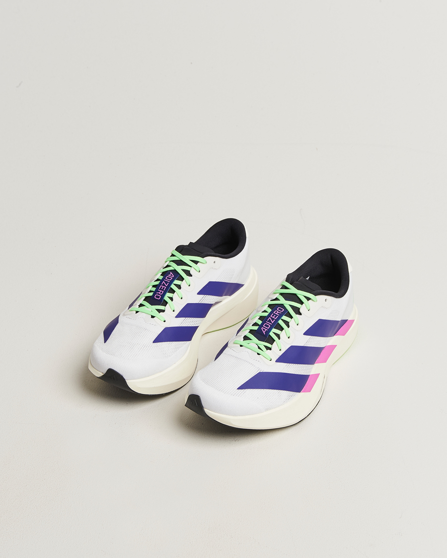 Herren | Sneaker | adidas Performance | Adizero Evo SL Running Sneaker White/Purple