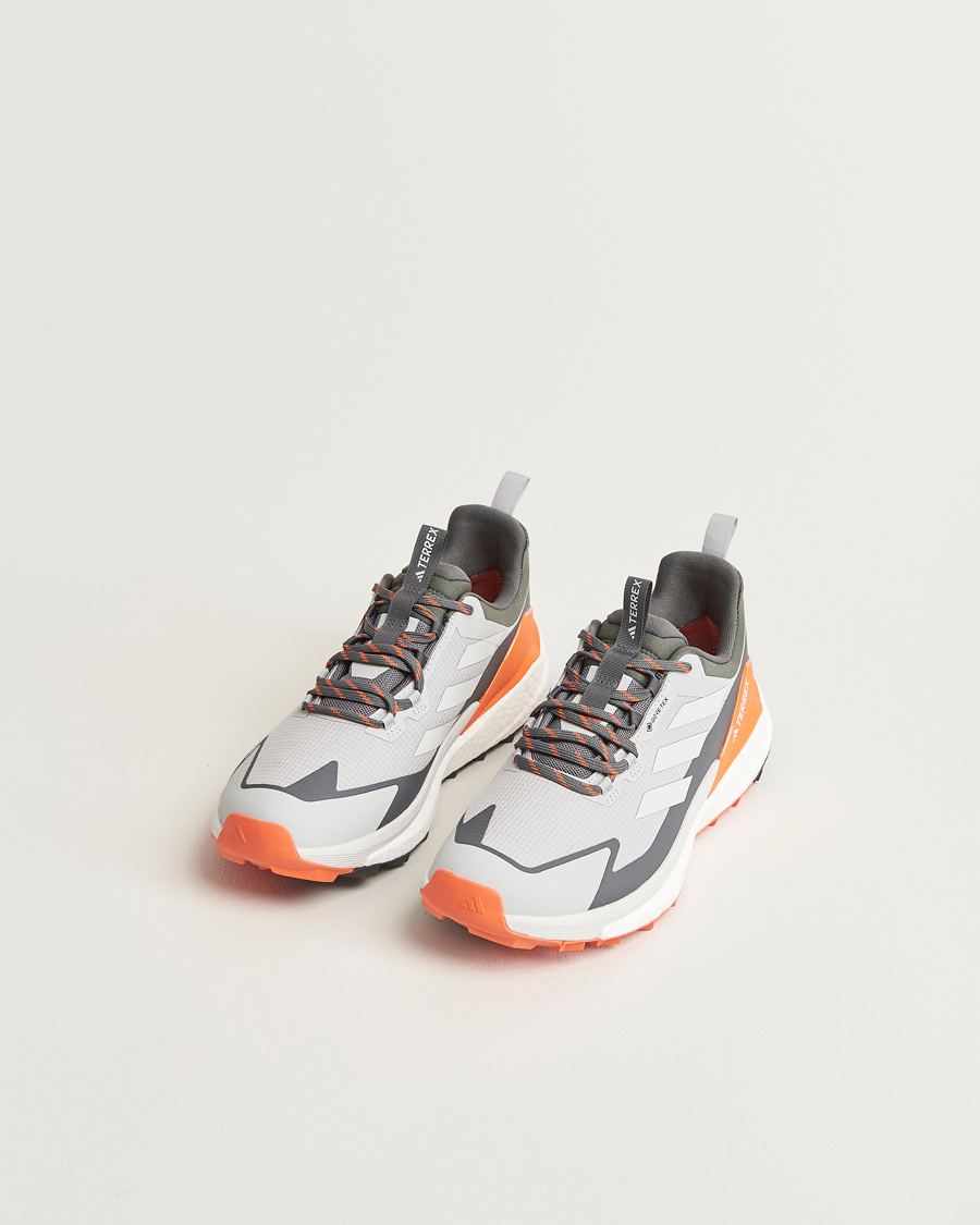 Herren | Sneaker | adidas Performance | Terrex Free Hiker 2 GTX Trail Sneaker Grey/Orange