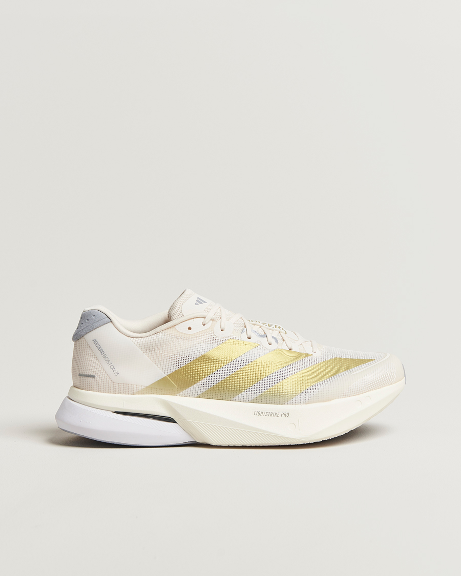 Herren | Sneaker | adidas Performance | Adizero Boston 13 Running Sneaker White/Gold