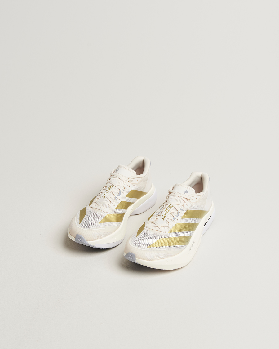 Herren | Sneaker | adidas Performance | Adizero Boston 13 Running Sneaker White/Gold
