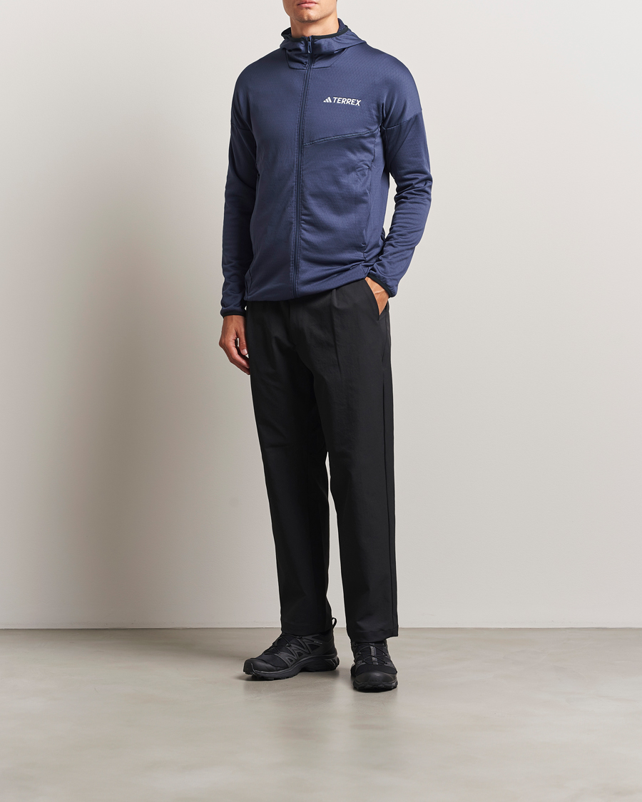 Herren | Pullover | adidas Performance | XPR Lightweight Fleece Hooded Full Zip Navy