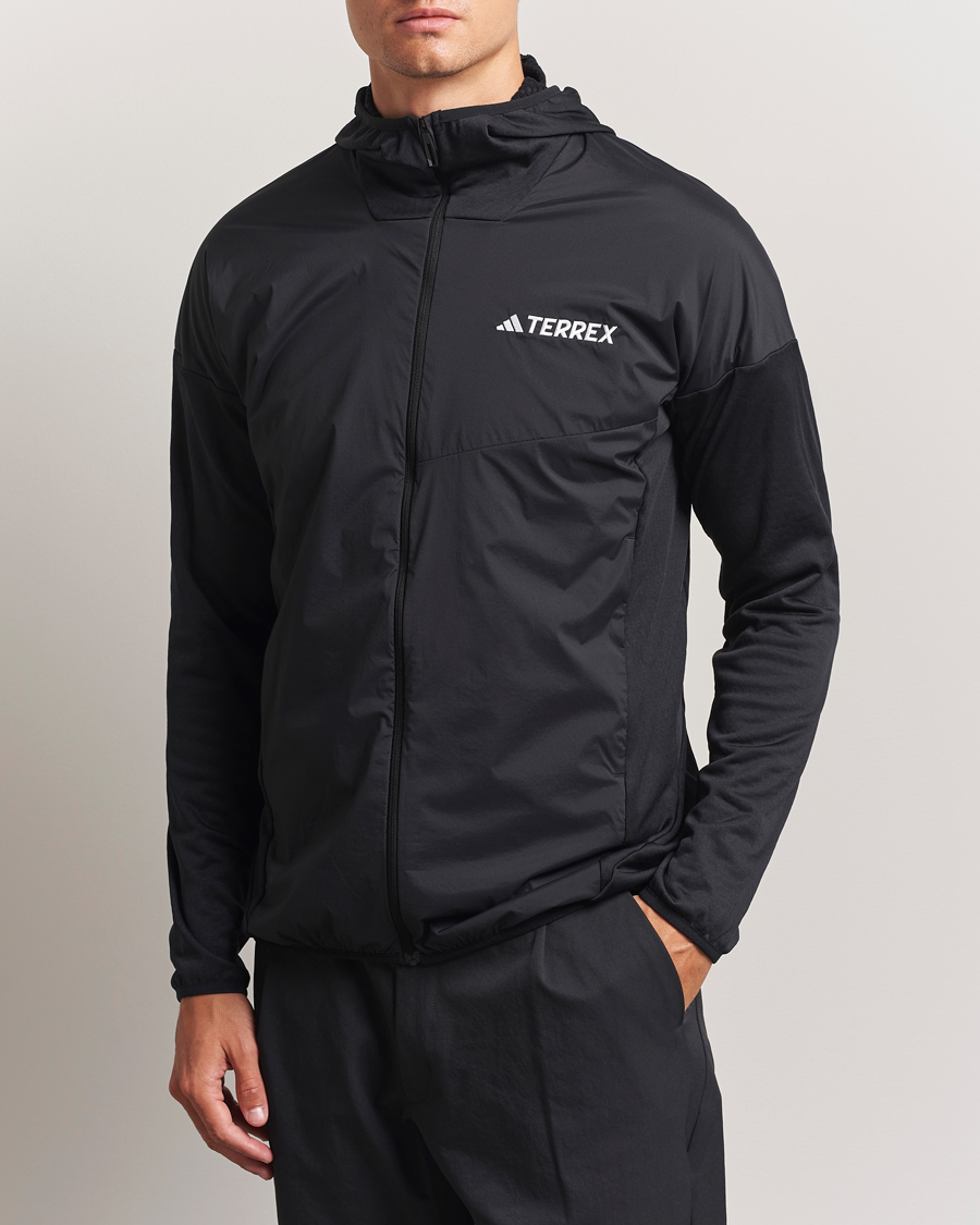 Herren | Pullover | adidas Performance | XPR Wind Hooded Full Zip Black