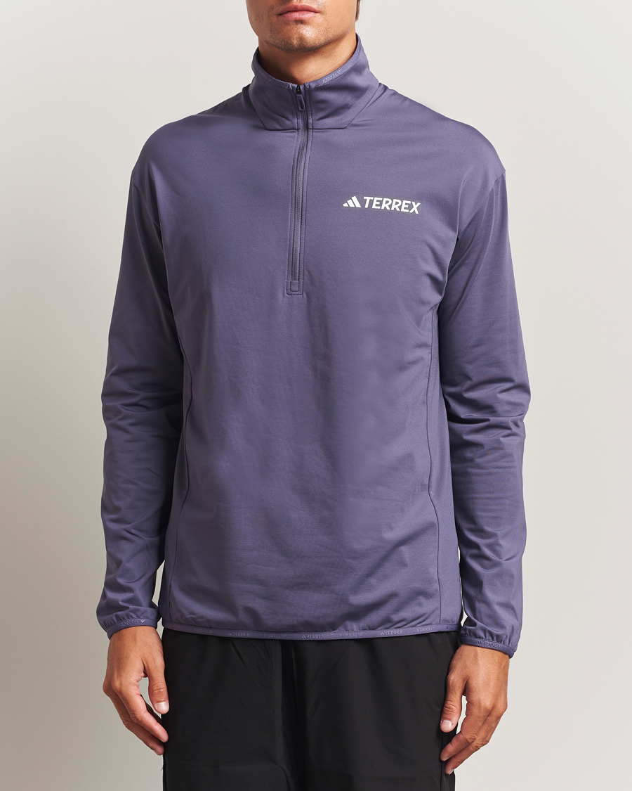 Herren | Pullover | adidas Performance | MT Lightweight Half Zip Navy
