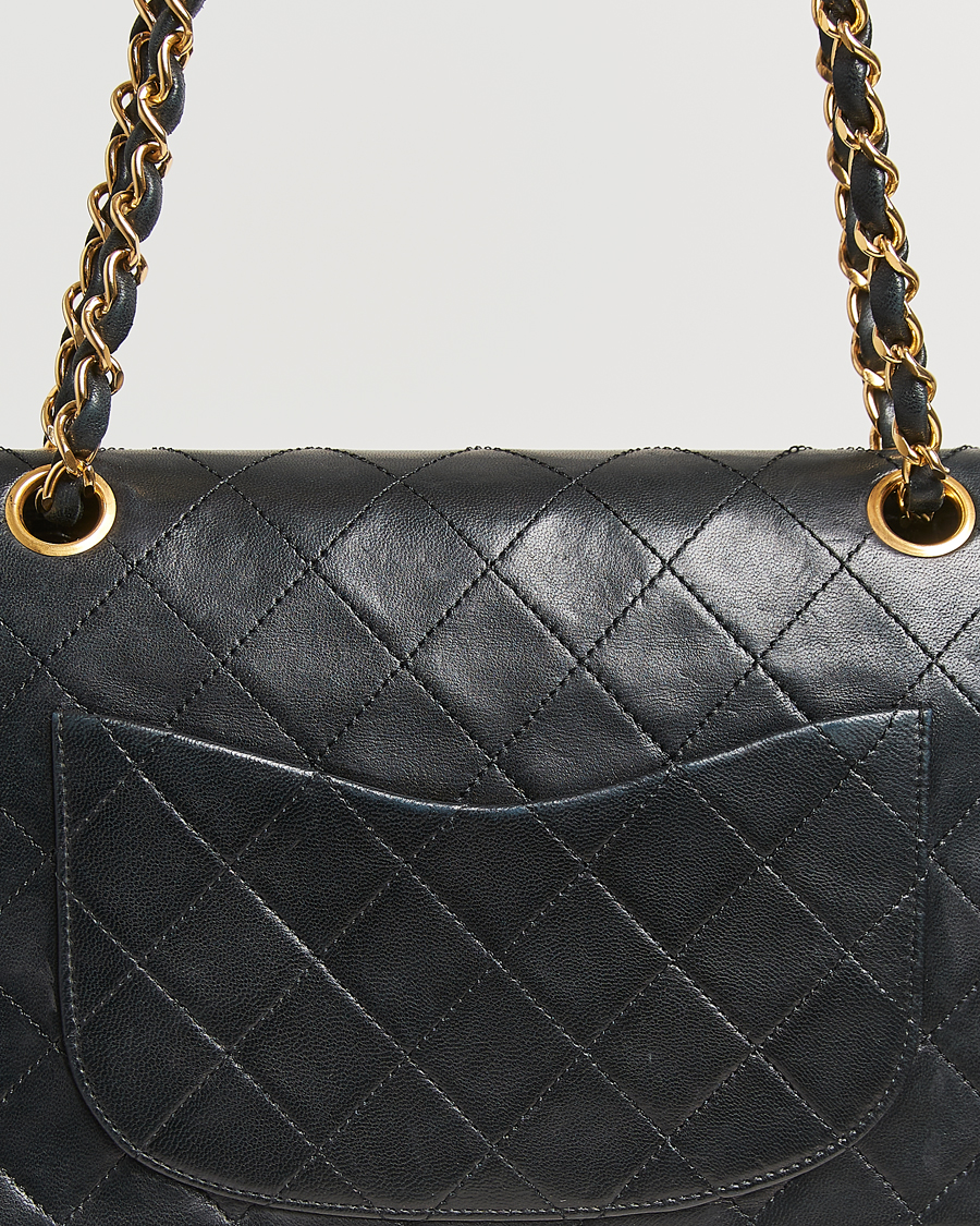 Herren | Gifts for Her | Chanel Pre-Owned | Classic Double Flap Small Lambskin Black