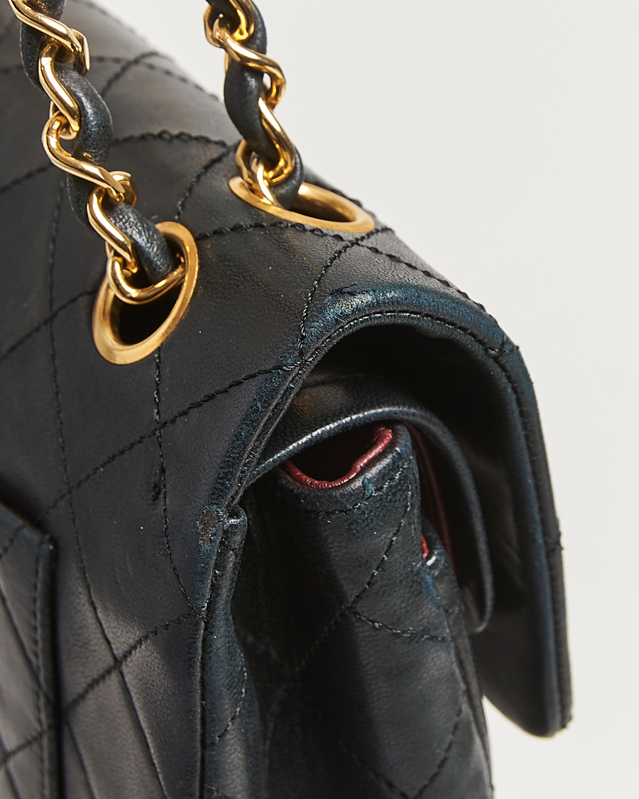 Herren | Gifts for Her | Chanel Pre-Owned | Classic Double Flap Small Lambskin Black
