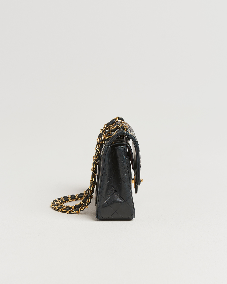 Herren | Gifts for Her | Chanel Pre-Owned | Classic Double Flap Small Lambskin Black