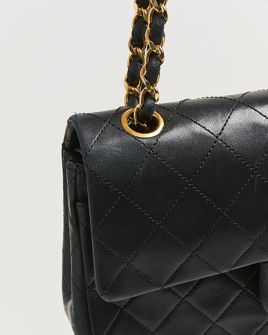 Herren | Gifts for Her | Chanel Pre-Owned | Classic Double Flap Small Lambskin Black
