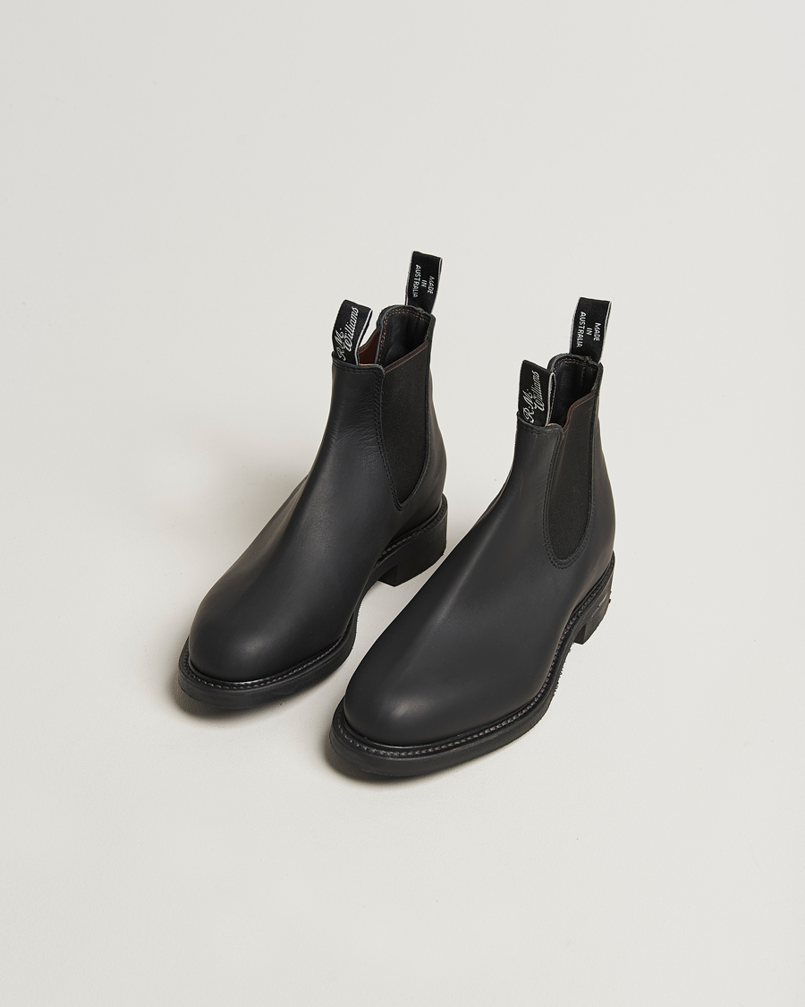 Herren | Boots | R.M.Williams | Gardener G Boot Greasy Kip Black