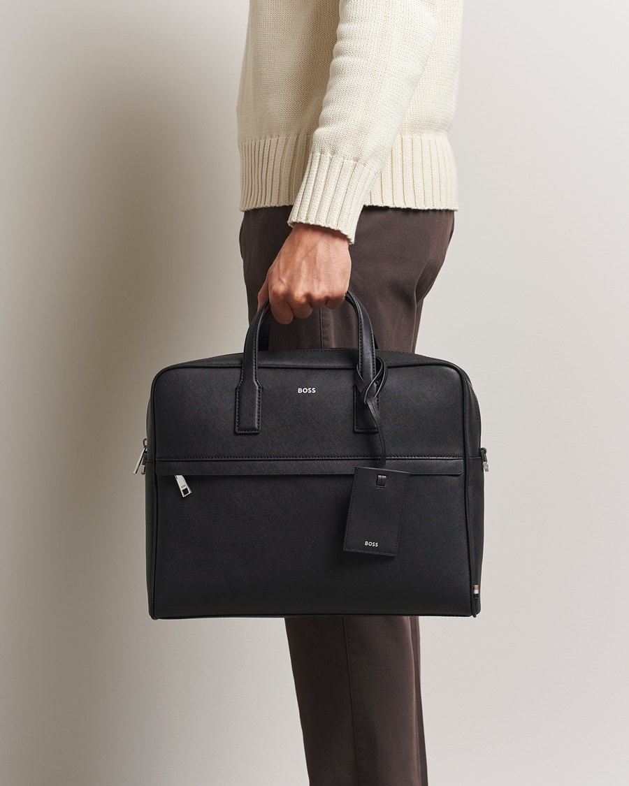 Herren | Taschen | BOSS BLACK | Zair Document Case Black