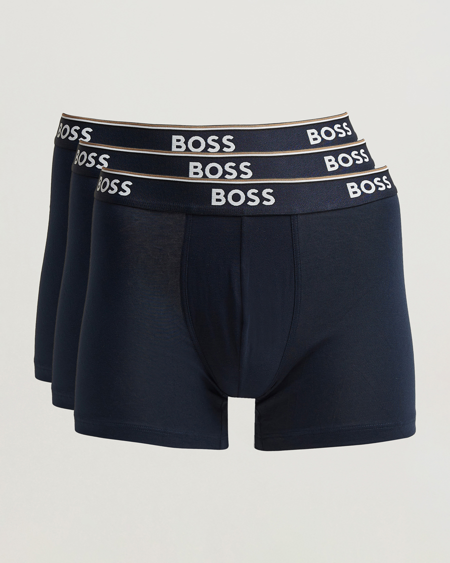 Herren | Unterwäsche | BOSS BLACK | 3-Pack Boxer Brief Open Blue