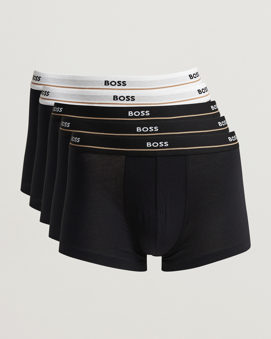 Herren | Unterwäsche | BOSS BLACK | 5-Pack Trunk Black