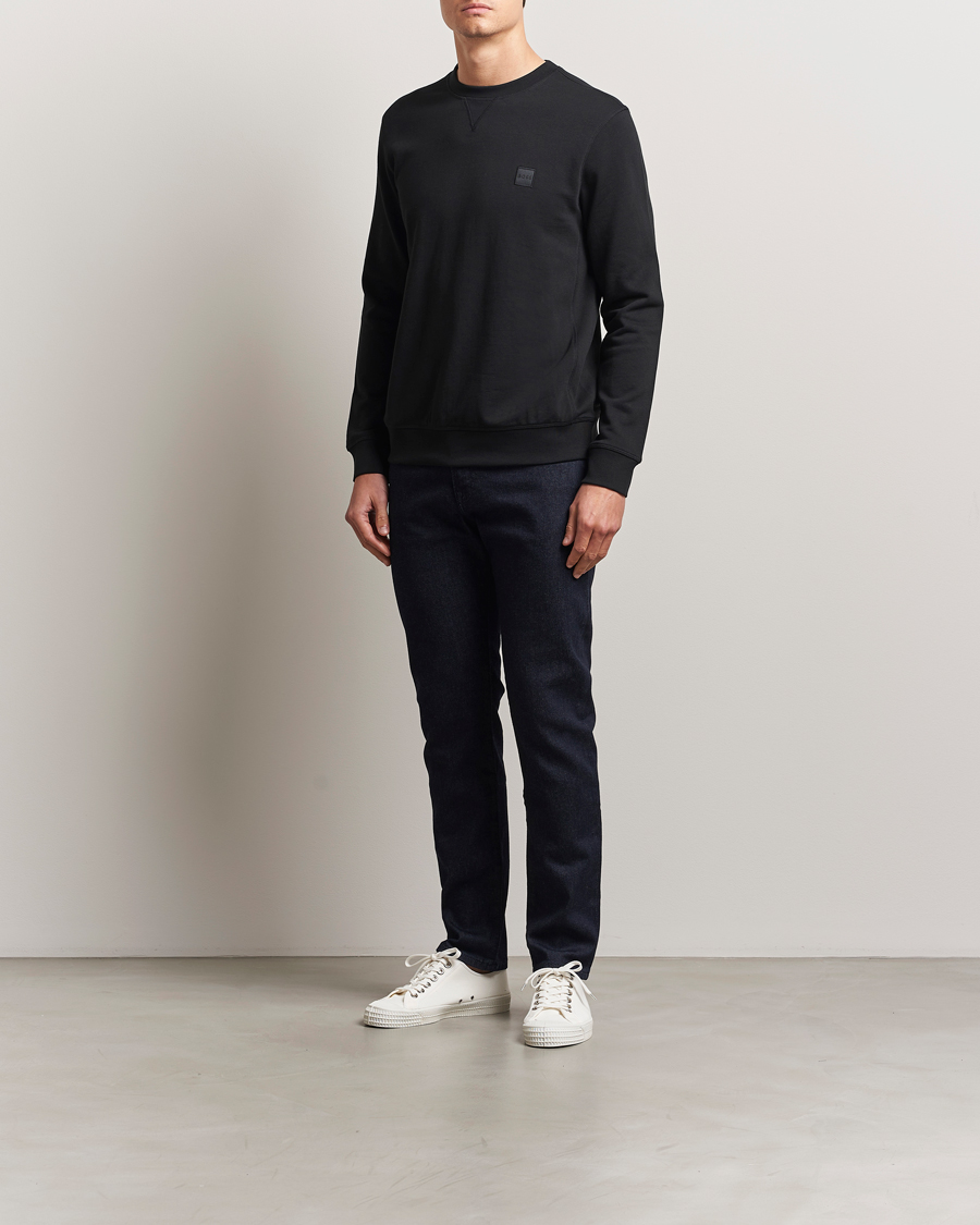 Herren | Pullover | BOSS ORANGE | Westart Logo Sweatshirt Black