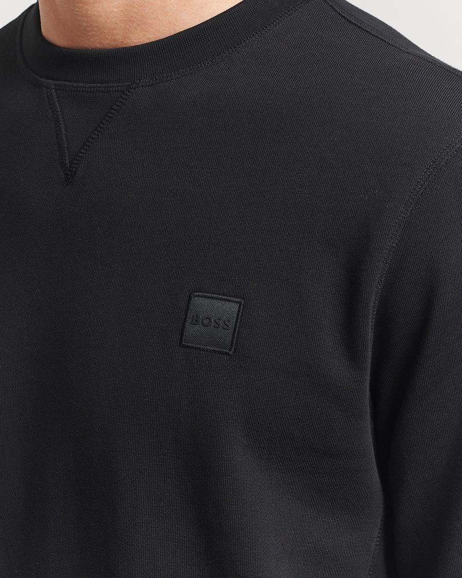 Herren | Pullover | BOSS ORANGE | Westart Logo Sweatshirt Black