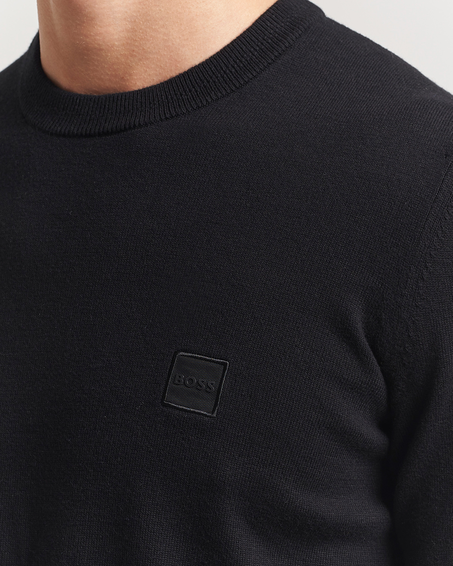 Herren | Pullover | BOSS ORANGE | Kanovano Knitted Sweater Black