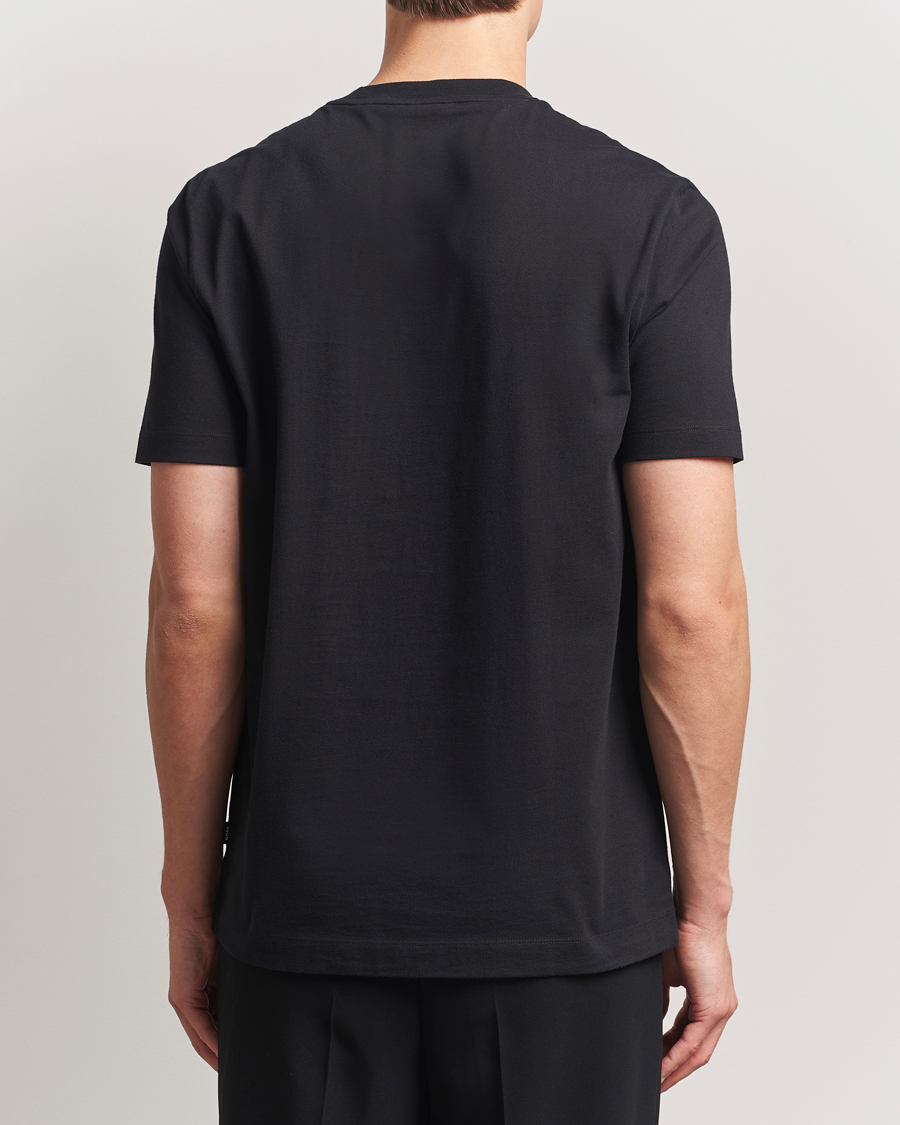Herren | T-Shirts | BOSS BLACK | Thompson Crew Neck T-Shirt Black