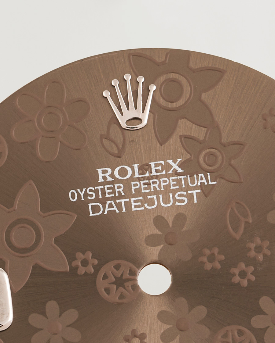 Herren | Pre-owned Zubehör | Rolex Pre-Owned | Rolex Datejust 5-6 ref Flower Dial