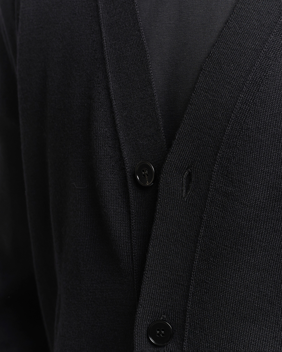Herren | Pullover | Jil Sander | Superfine Merino Cardigan Black