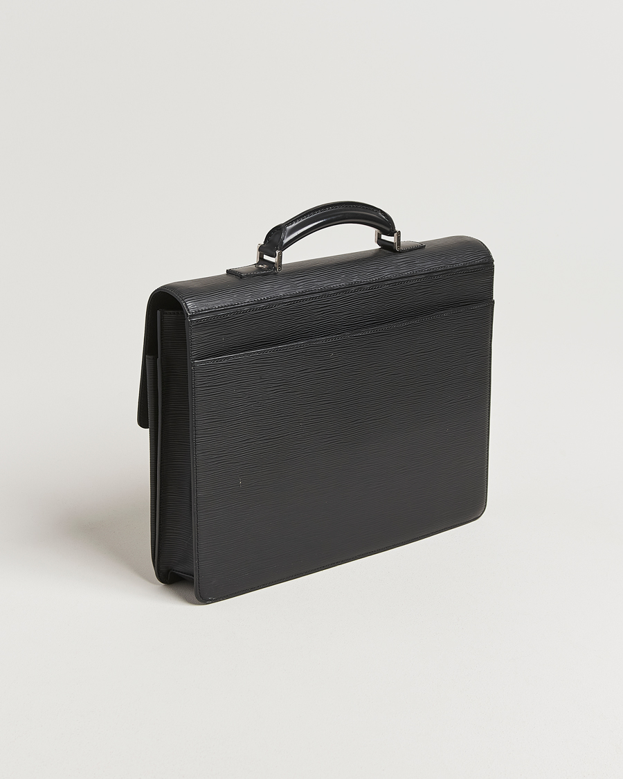 Herren | Pre-Owned & Vintage Bags | Louis Vuitton Pre-Owned | Robusto Briefcase Black