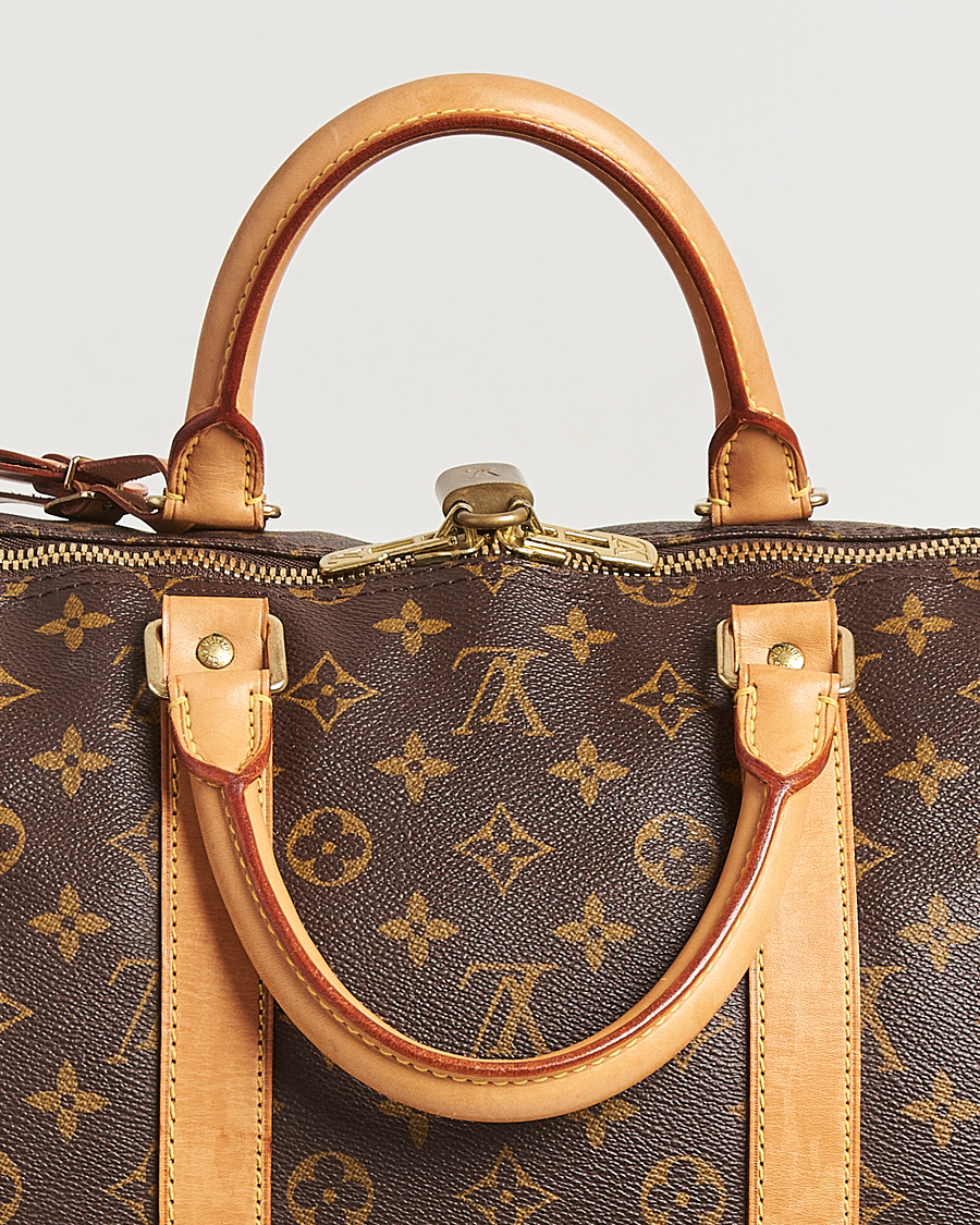 Herren | Pre-Owned & Vintage Bags | Louis Vuitton Pre-Owned | Keepall Bandoulière 55 Monogram
