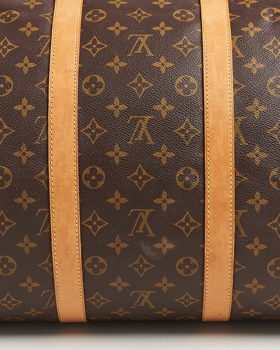 Herren | Pre-Owned & Vintage Bags | Louis Vuitton Pre-Owned | Keepall Bandoulière 55 Monogram