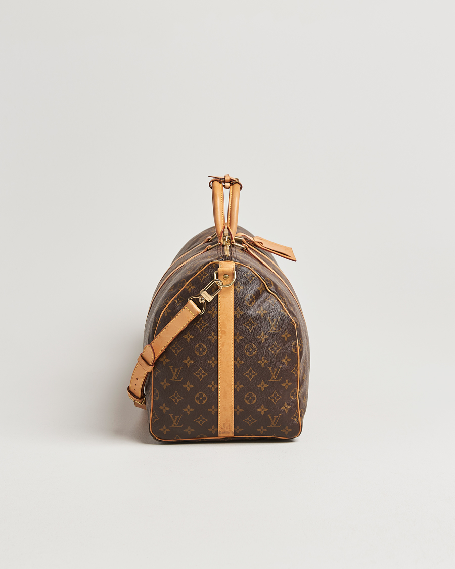Herren | Pre-Owned & Vintage Bags | Louis Vuitton Pre-Owned | Keepall Bandoulière 55 Monogram