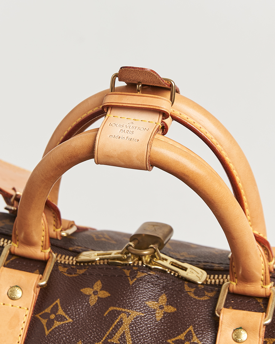 Herren | Pre-Owned & Vintage Bags | Louis Vuitton Pre-Owned | Keepall Bandoulière 55 Monogram
