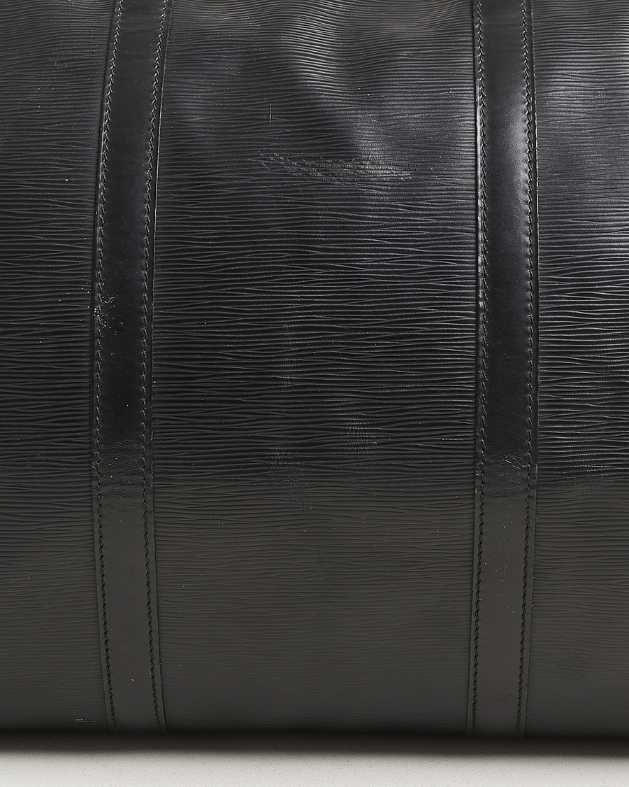 Herren | Pre-Owned & Vintage Bags | Louis Vuitton Pre-Owned | Keepall 60 Epi Leather Black