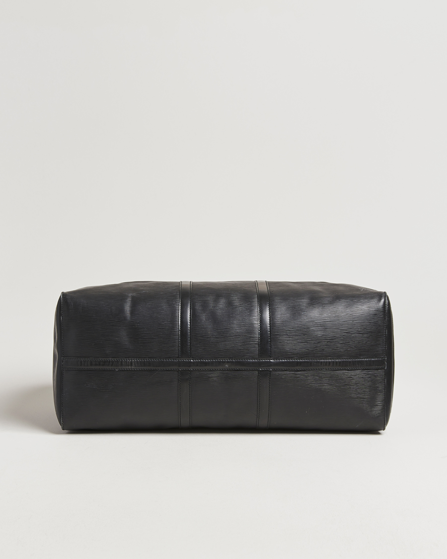 Herren | Pre-Owned & Vintage Bags | Louis Vuitton Pre-Owned | Keepall 60 Epi Leather Black