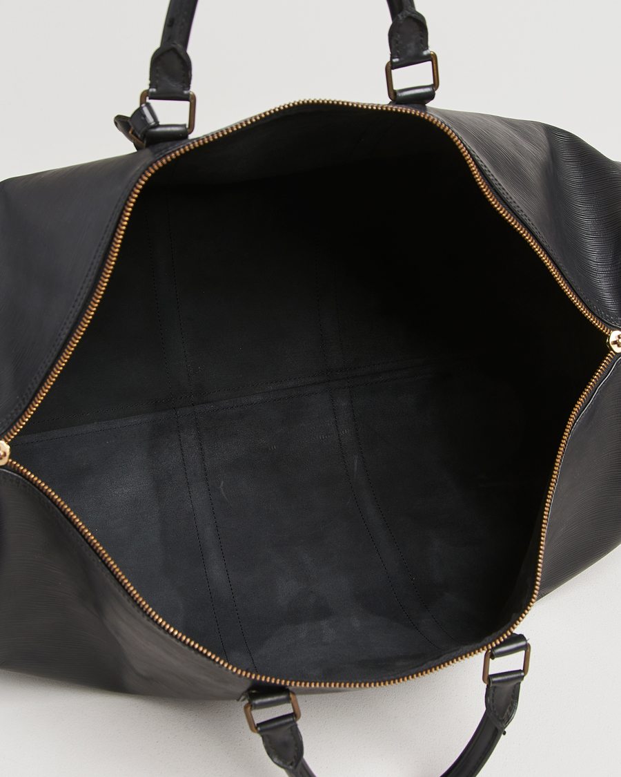 Herren | Pre-Owned & Vintage Bags | Louis Vuitton Pre-Owned | Keepall 60 Epi Leather Black