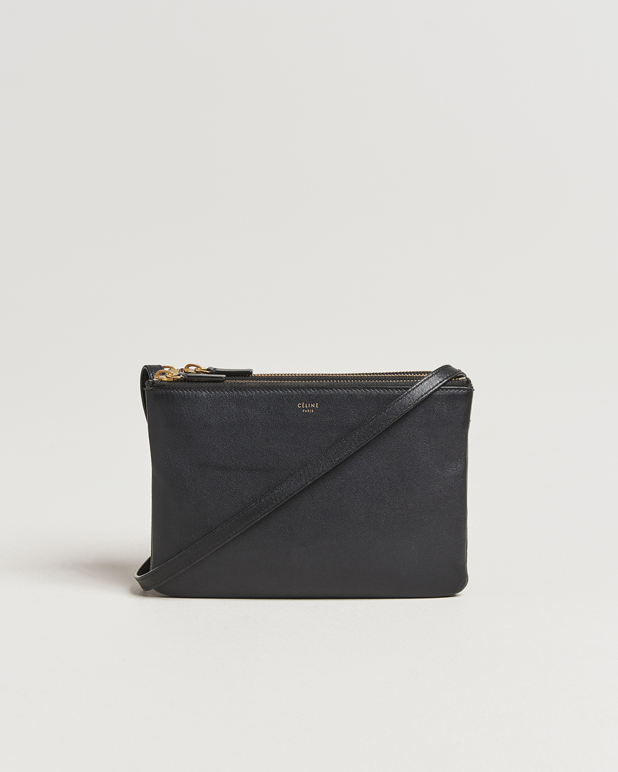 Herren | Gifts for Her | Celine Pre-Owned | Trio Bag Small Leather Black